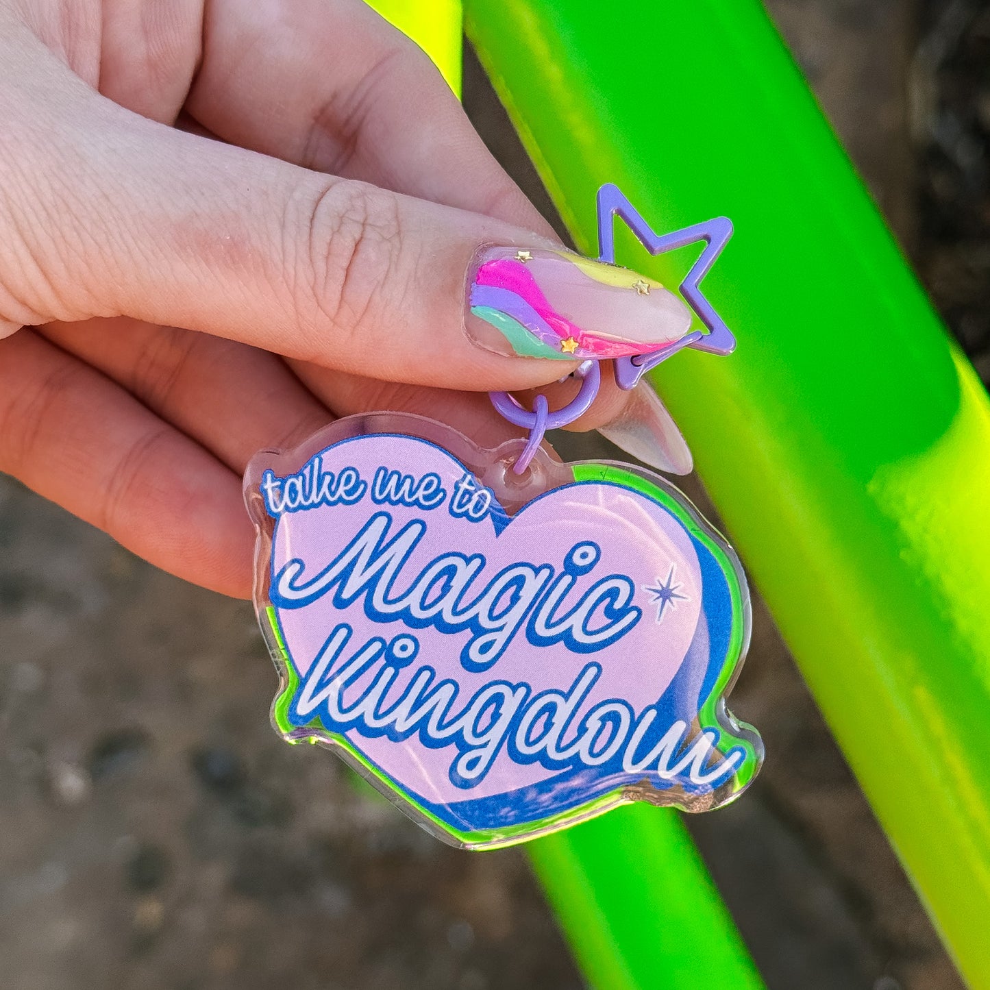 Take Me To MK Bag Charm