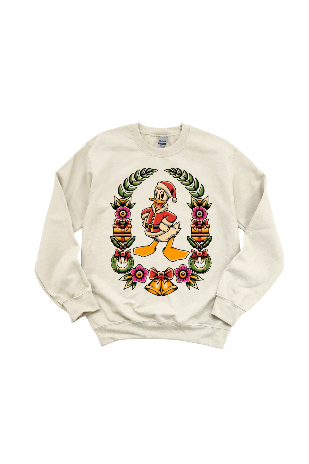 Santa Donald Tattoo Crewneck