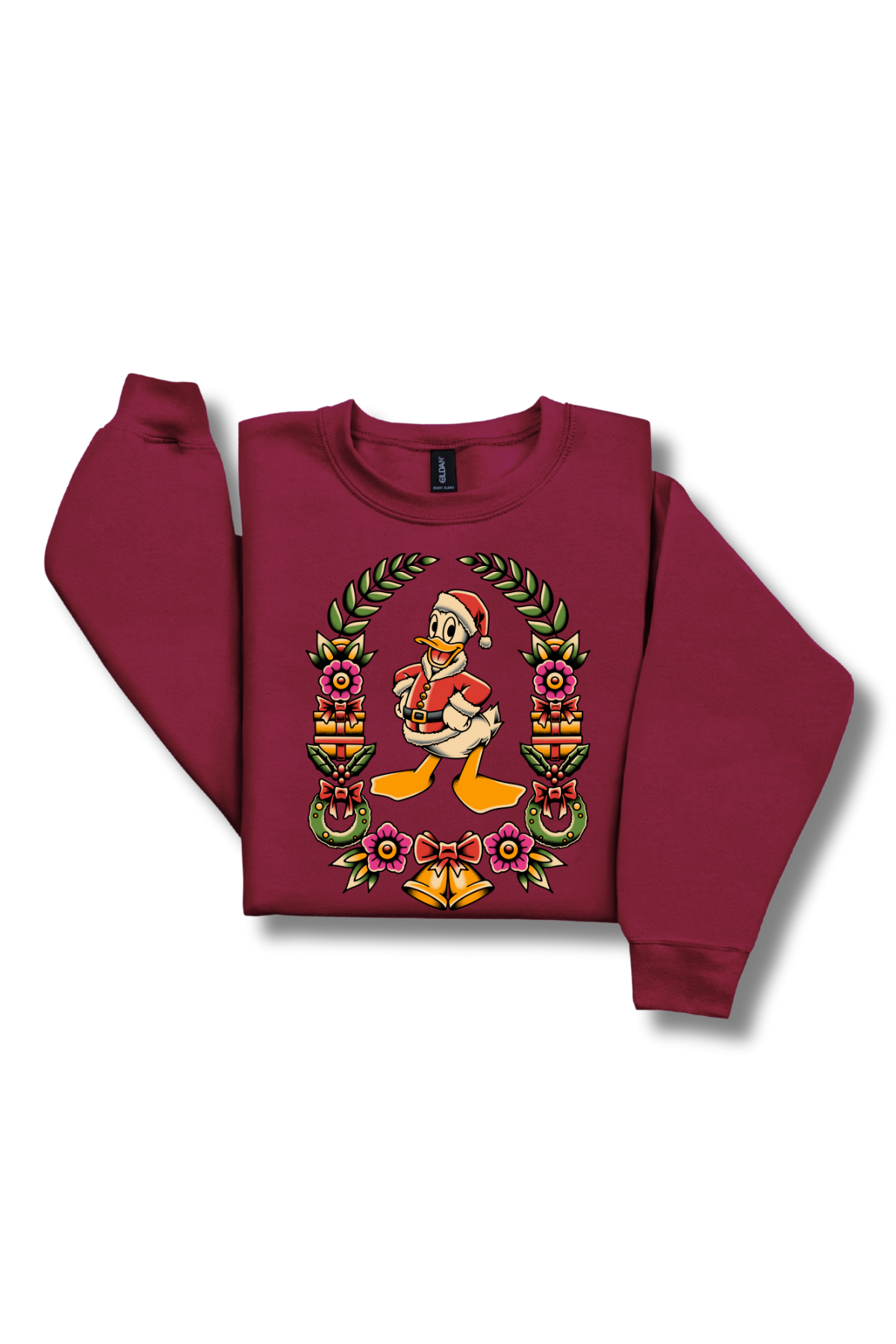 Santa Donald Tattoo Crewneck