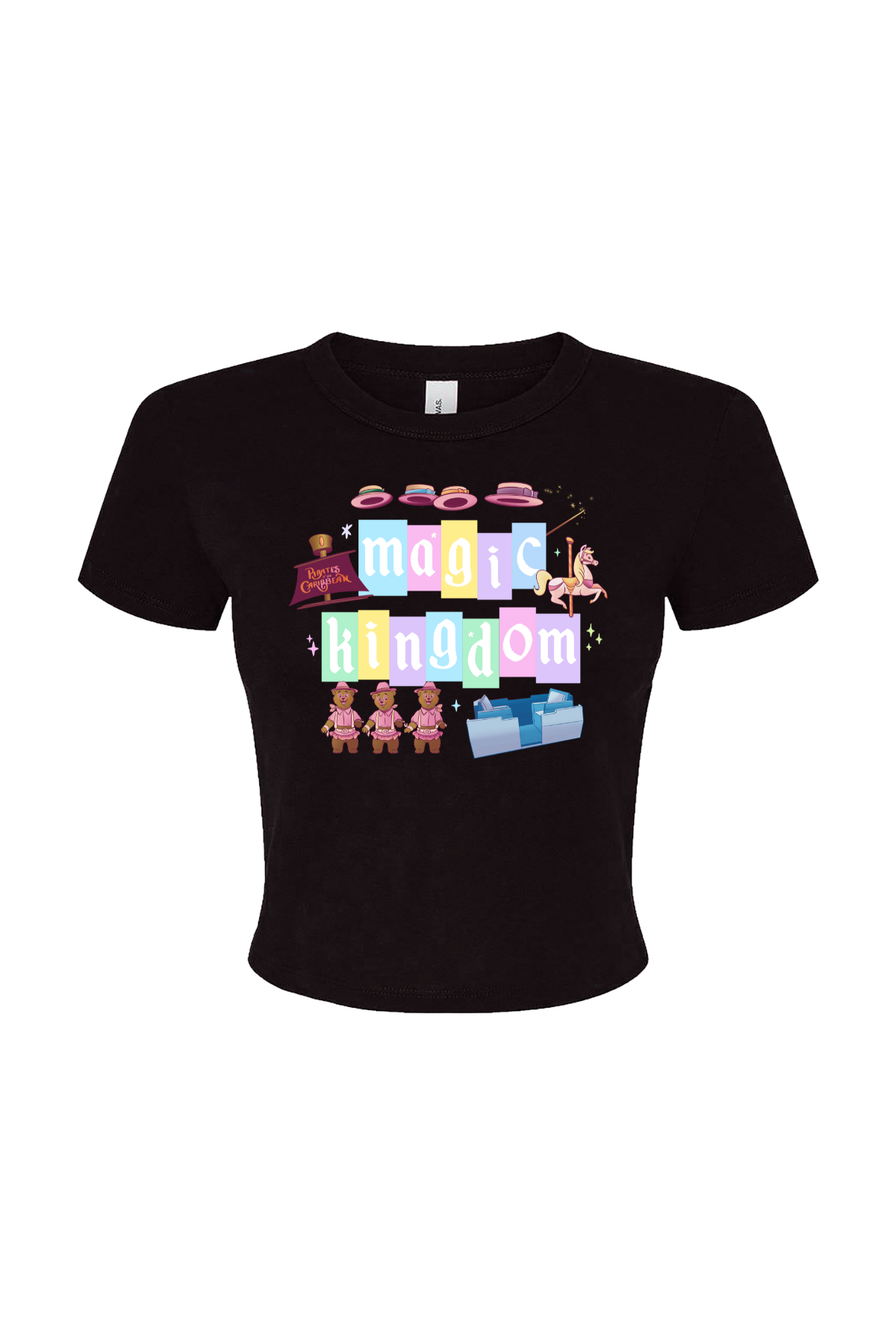 Magic Kingdom Pastel Baby Tee