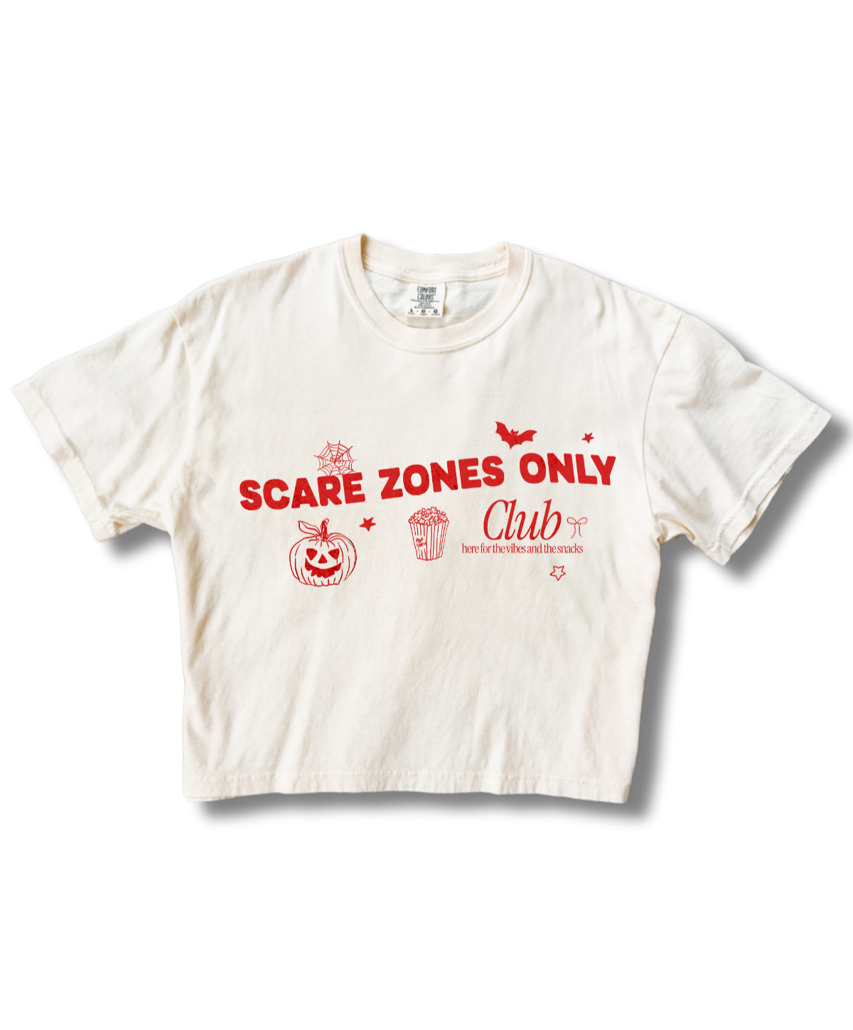 Scare Zone Only Club Crop