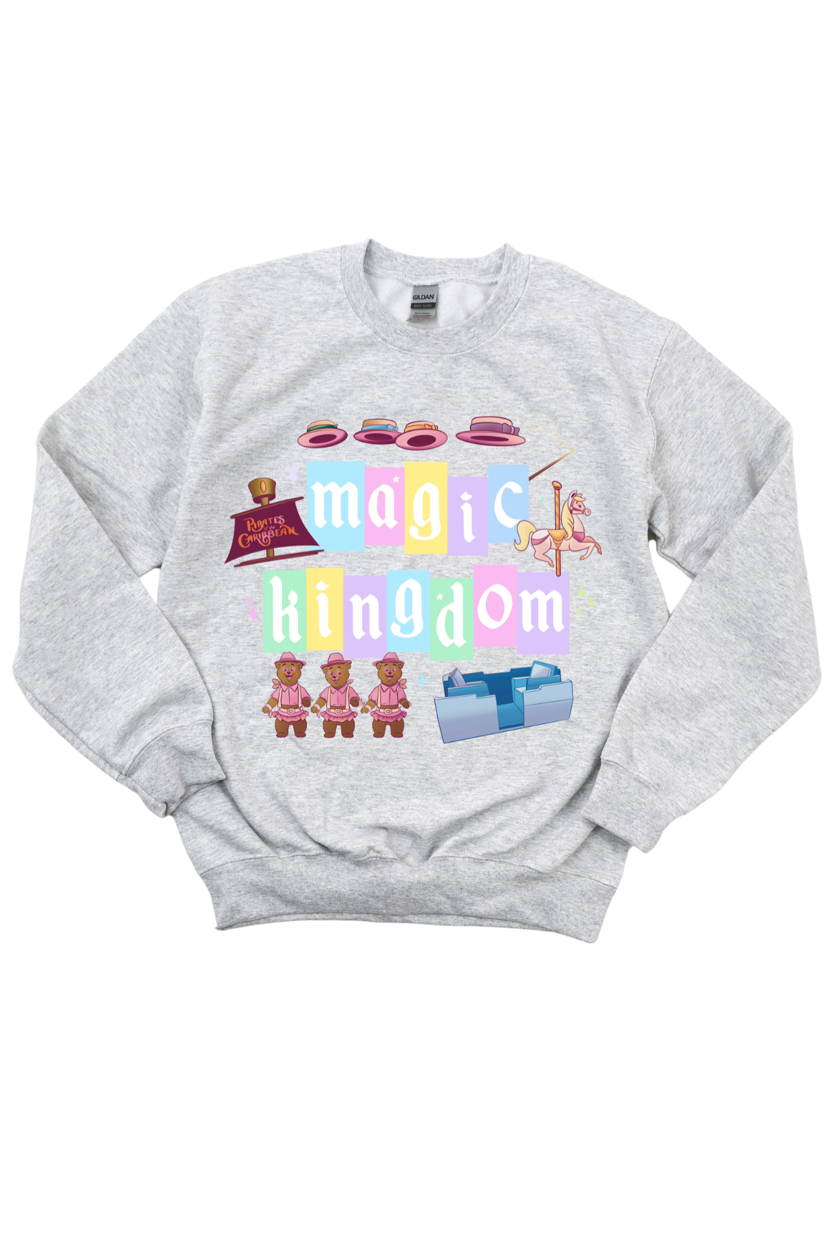 Magic Kingdom Pastel Crewneck