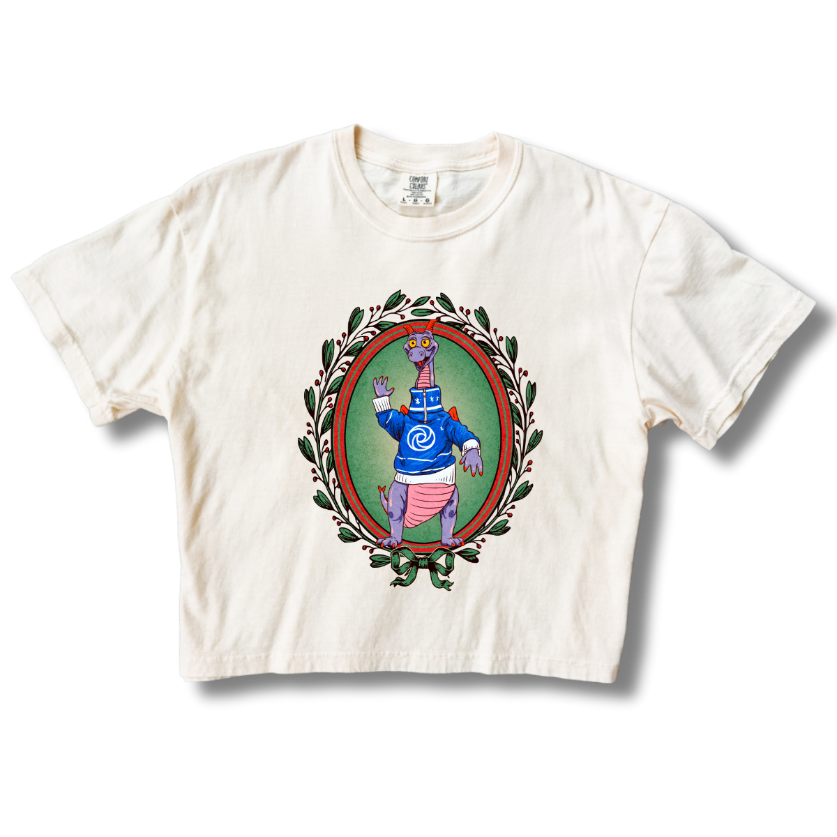 Figment Christmas Sweater Crop