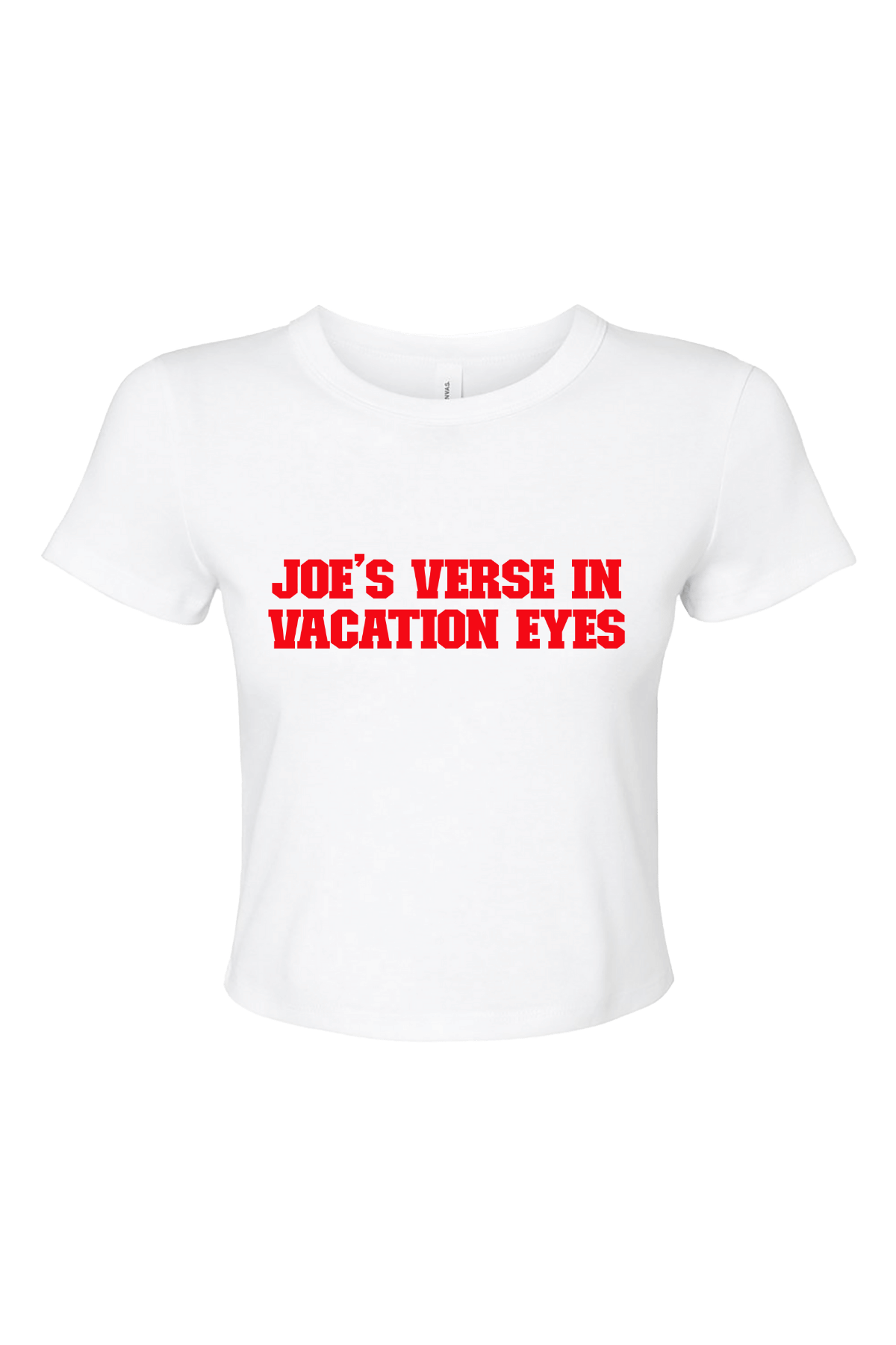 Joe's Verse In Vacation Eyes Baby Tee