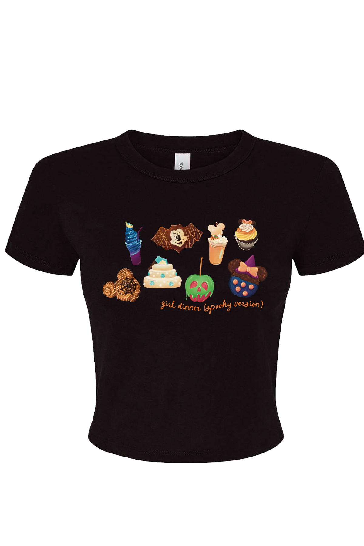 Girl Dinner (Spooky Version) Baby Tee