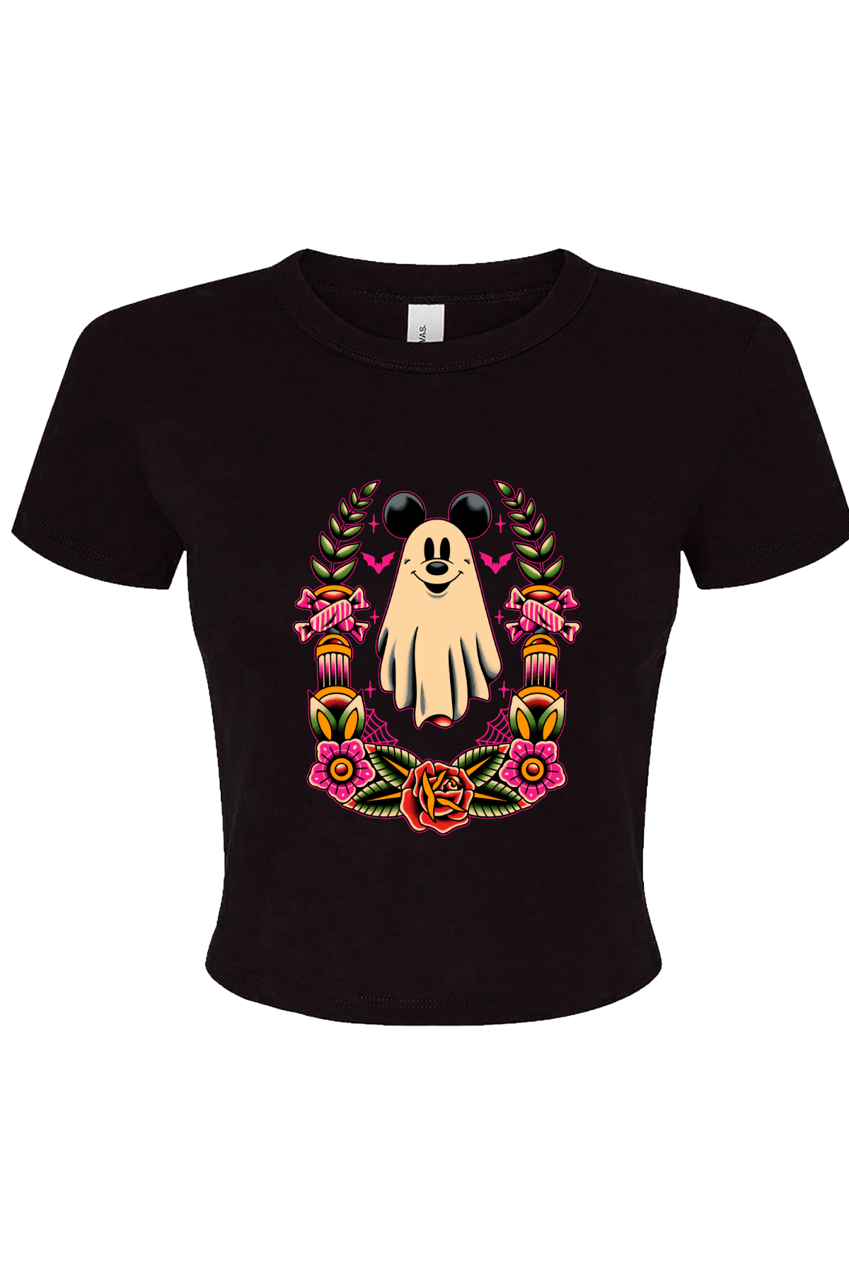 Ghost Tattoo Baby Tee