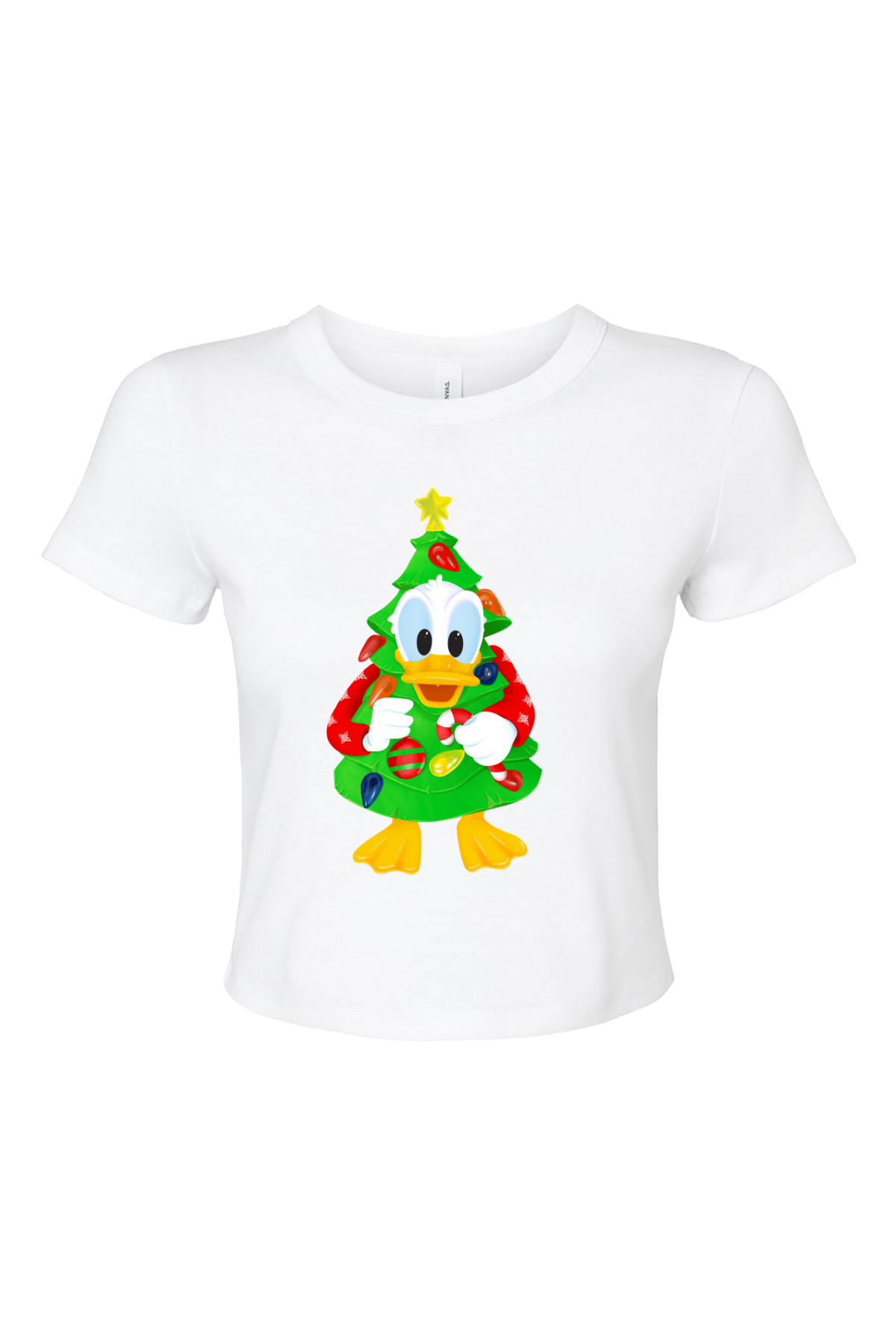 Christmas Tree Donald Baby Tee