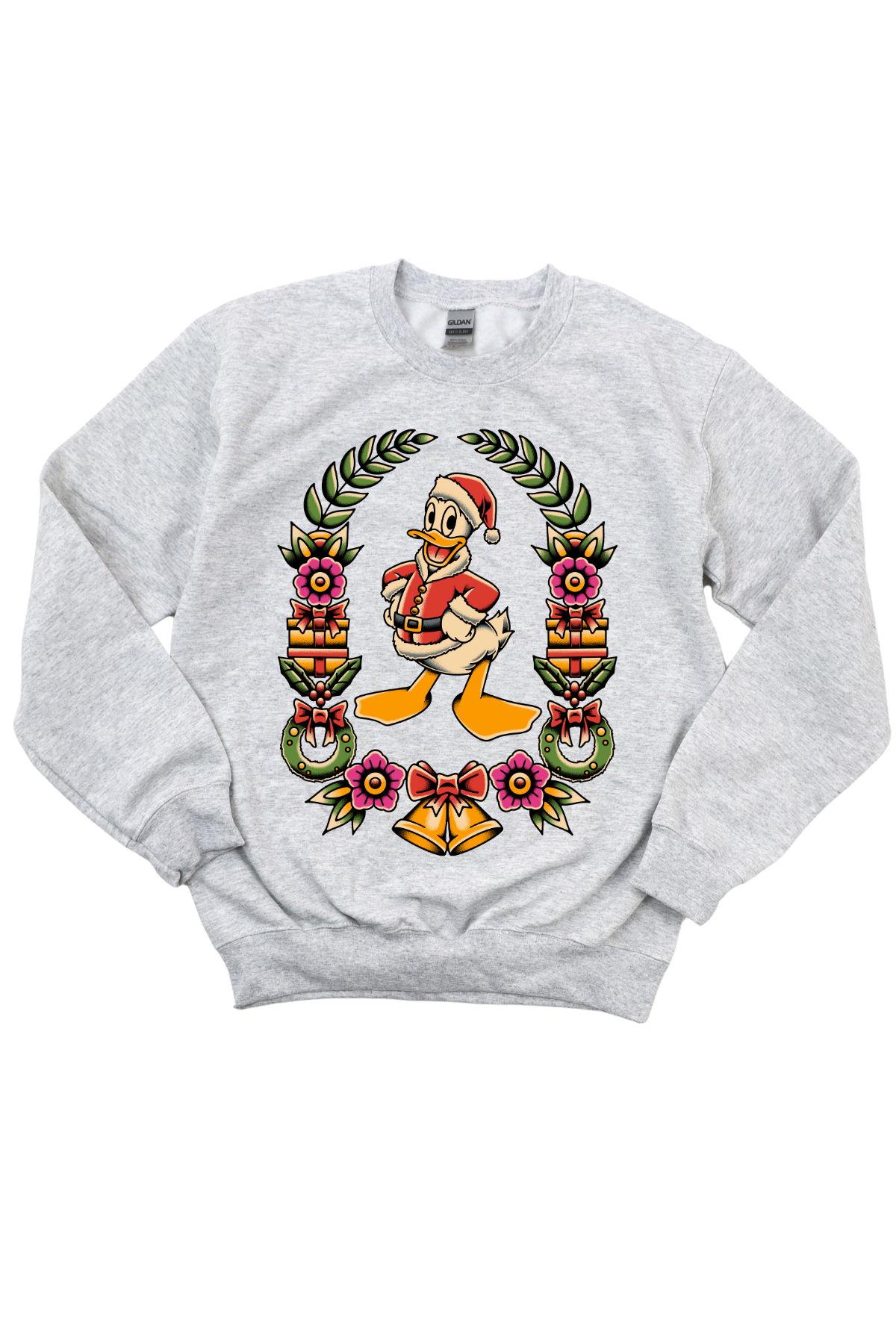 Santa Donald Tattoo Crewneck
