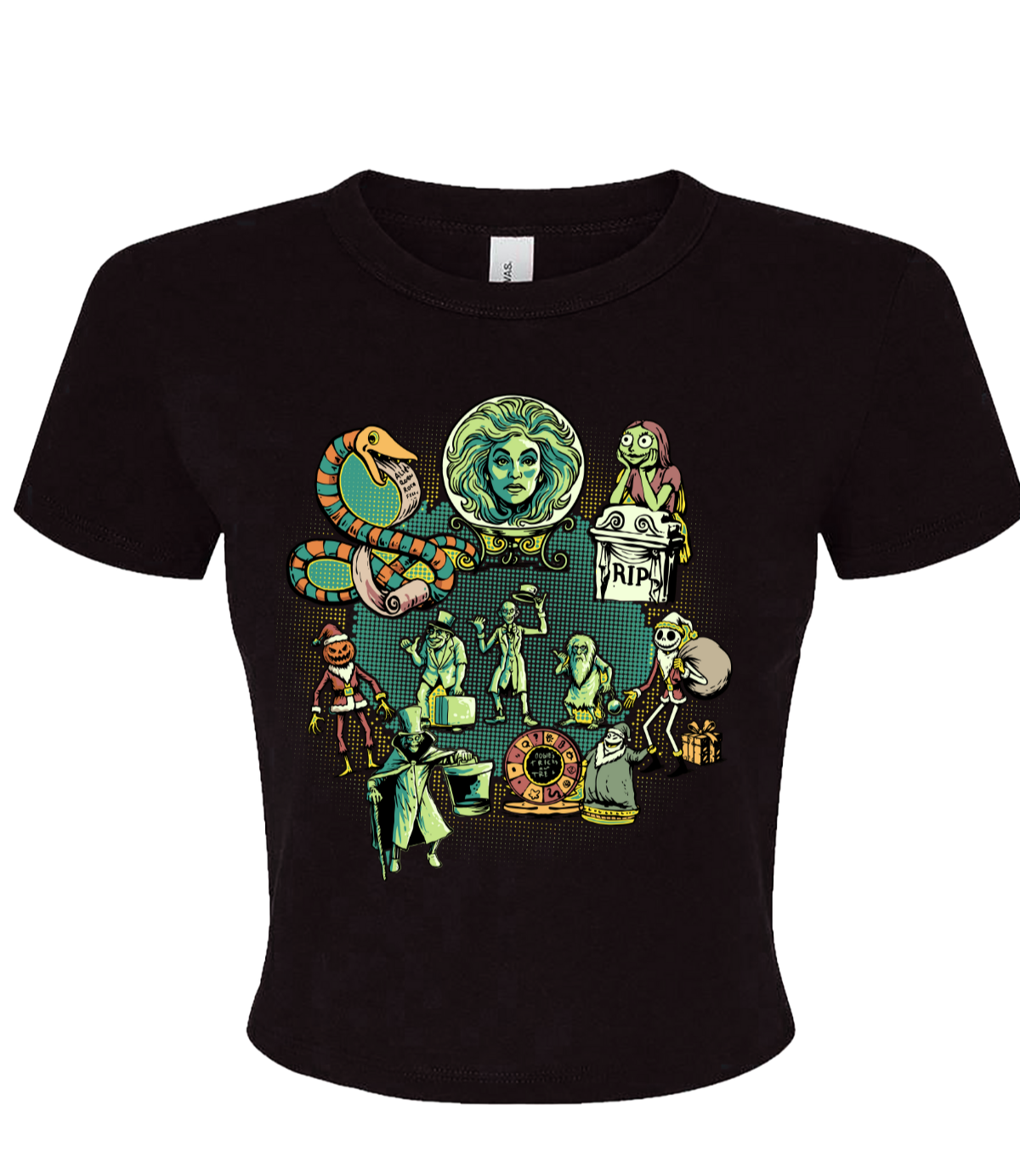 NBC x Haunted Mansion Baby Tee