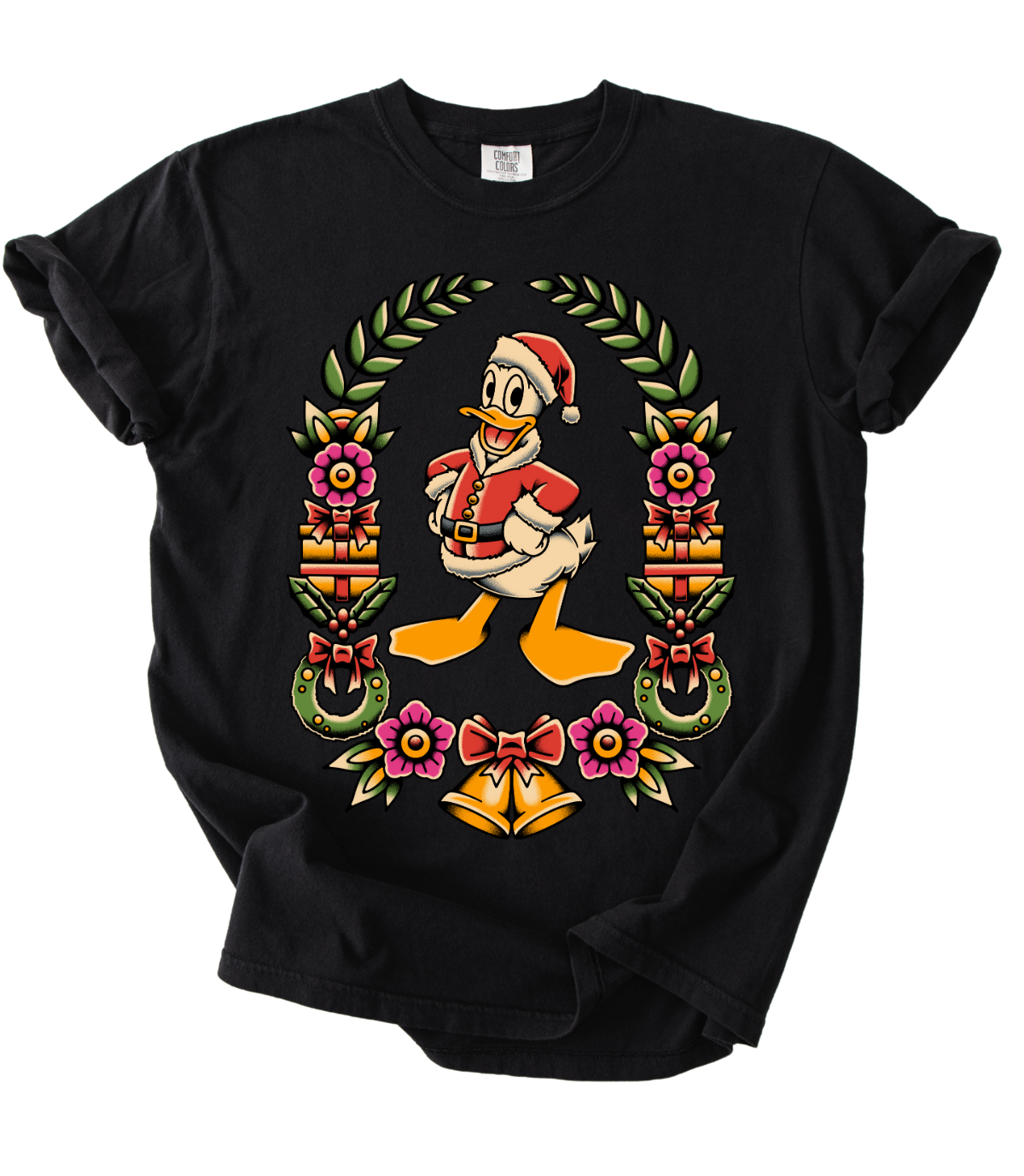 Santa Donald Tattoo Tee
