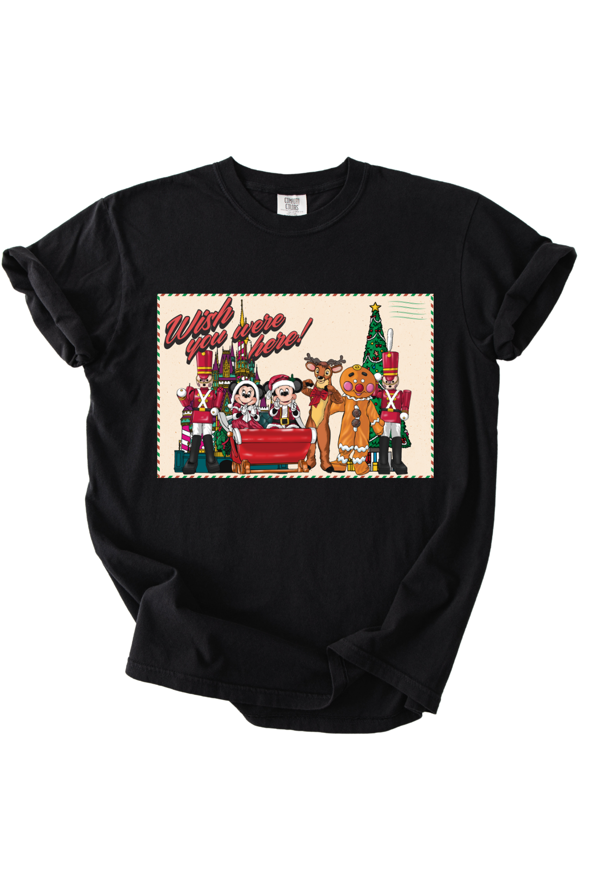 Wish You Were Here Postcard Parade Tee