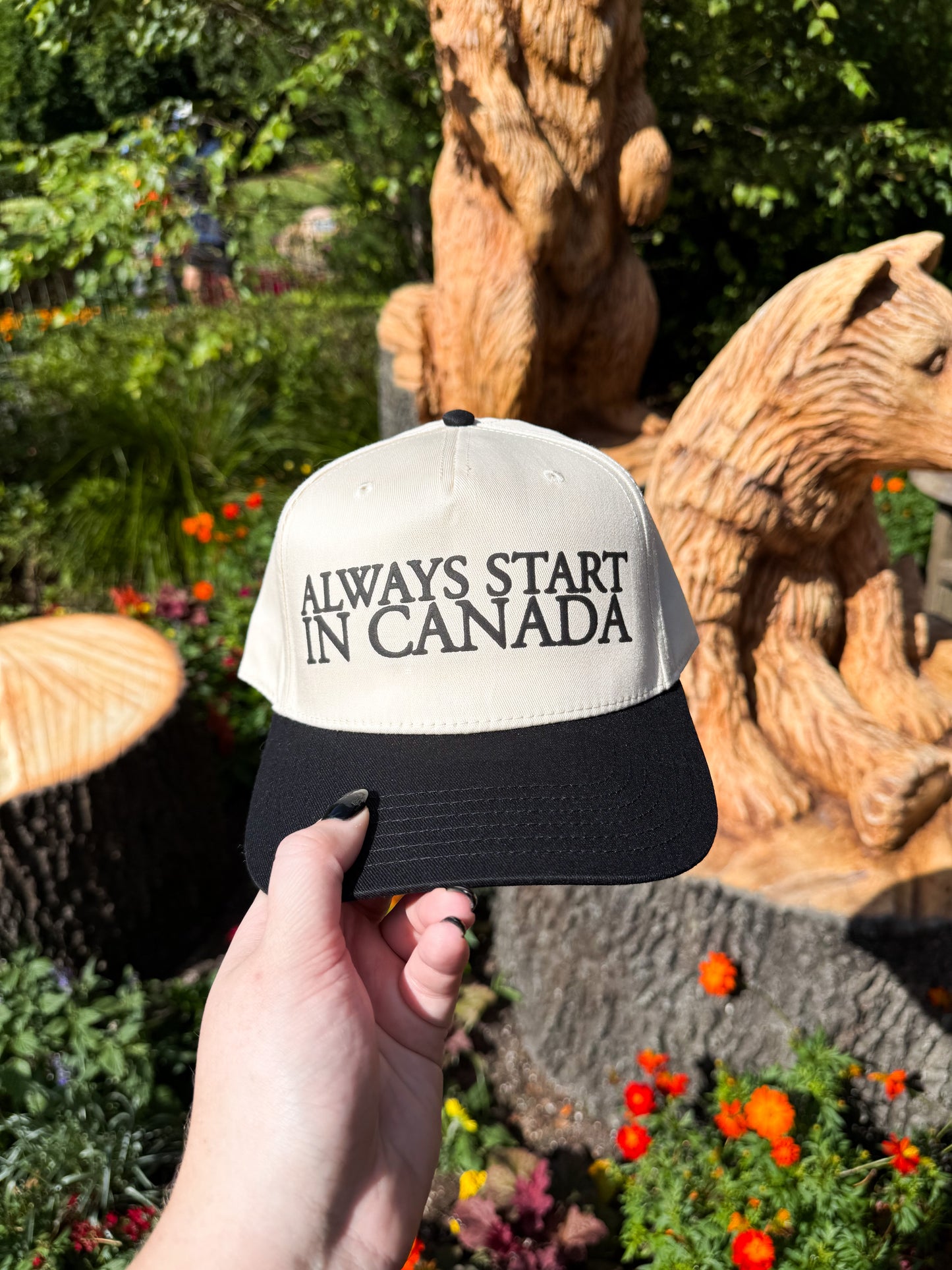 Always Start In Canada Baseball Hat