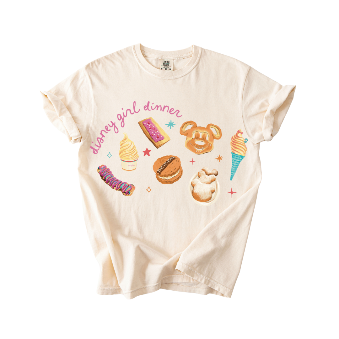 Girl Dinner Tee
