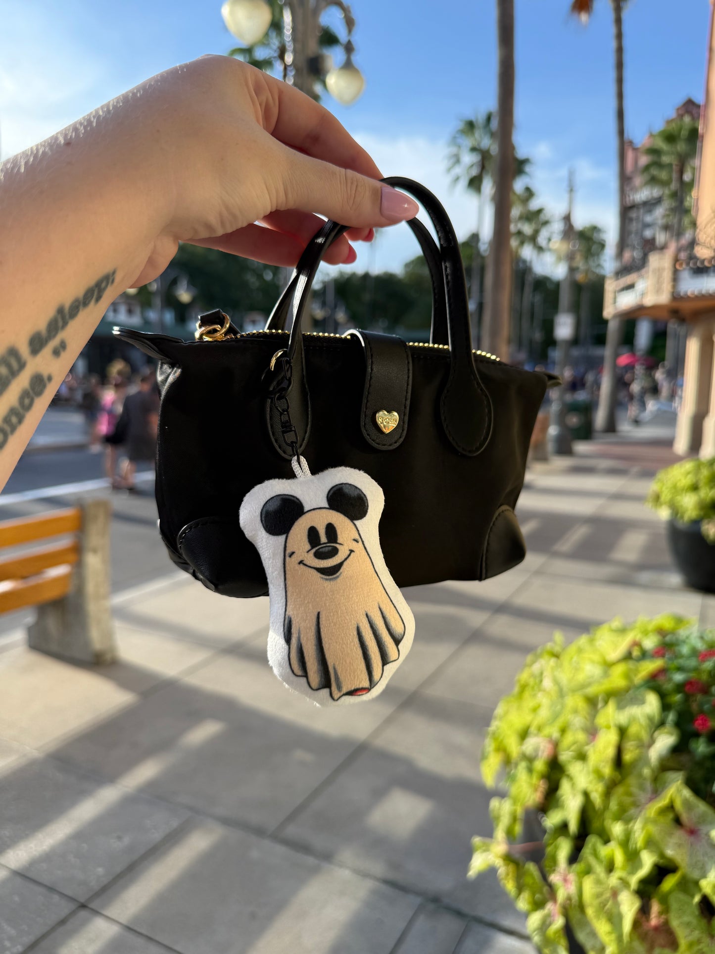 Ghost Plush Bag Charm