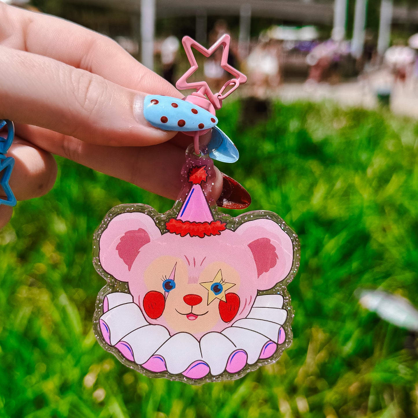 Shellie May Clown Bag Charm