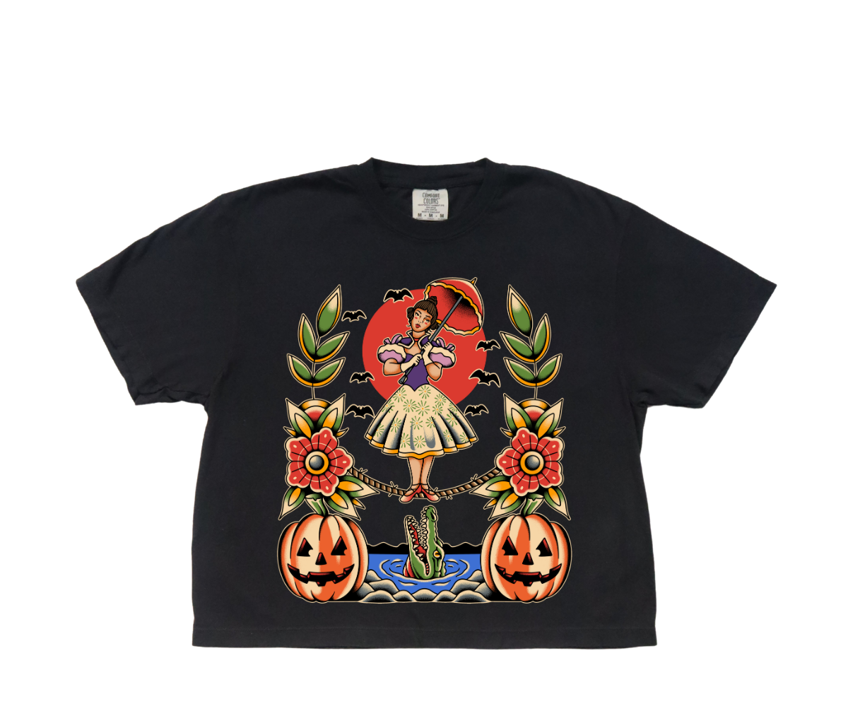 Sally Slater Tattoo Boxy Crop