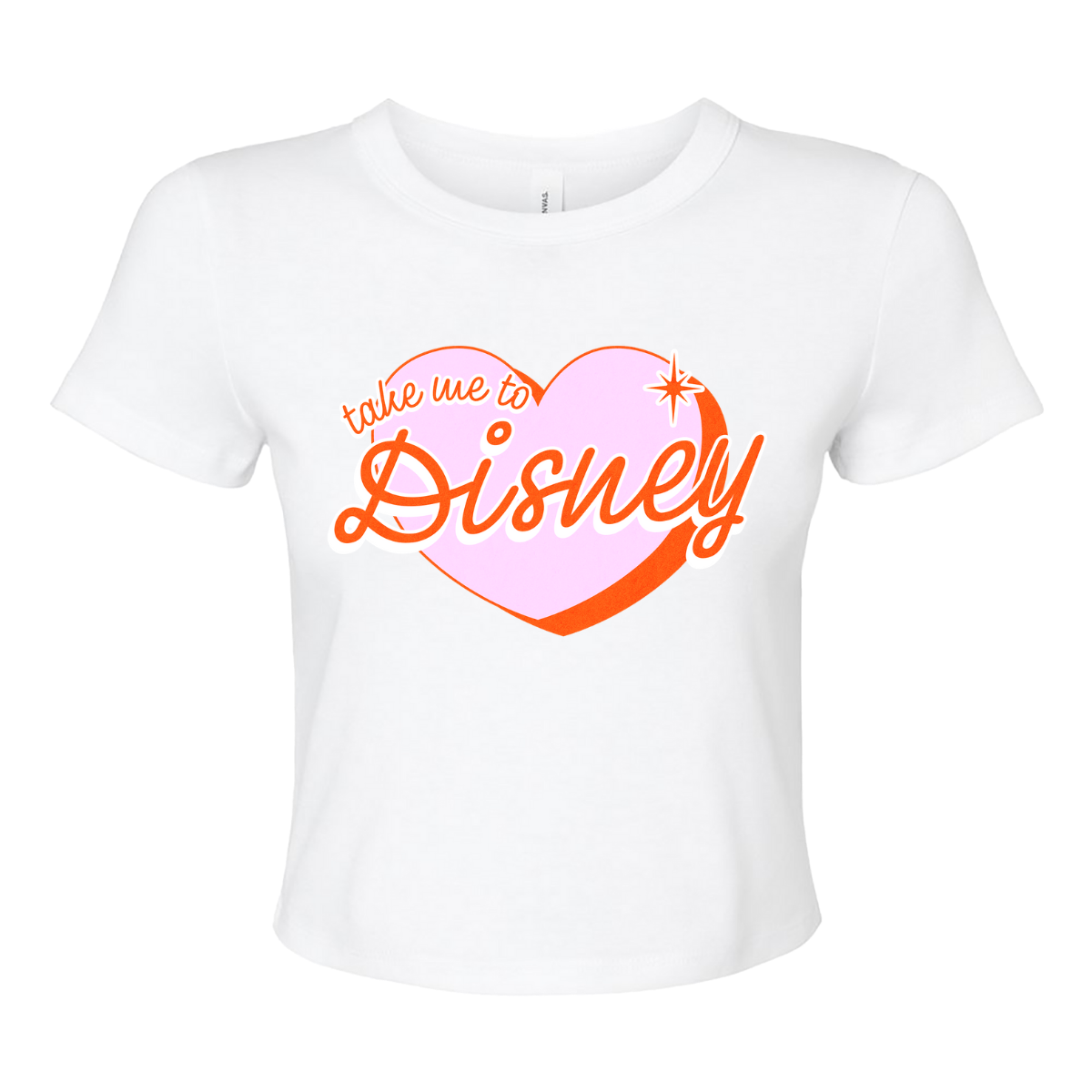 Take Me To Disney Baby Tee