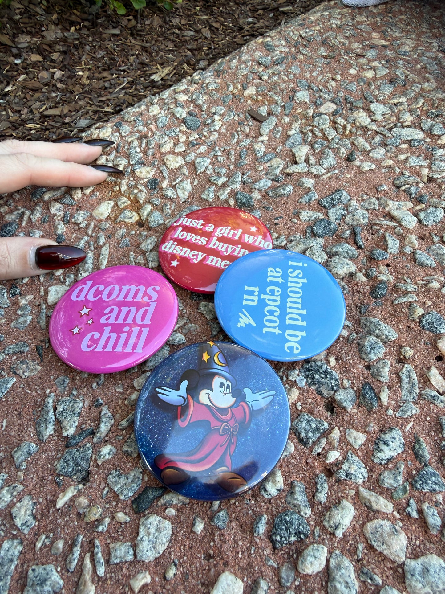 Variety Of Buttons