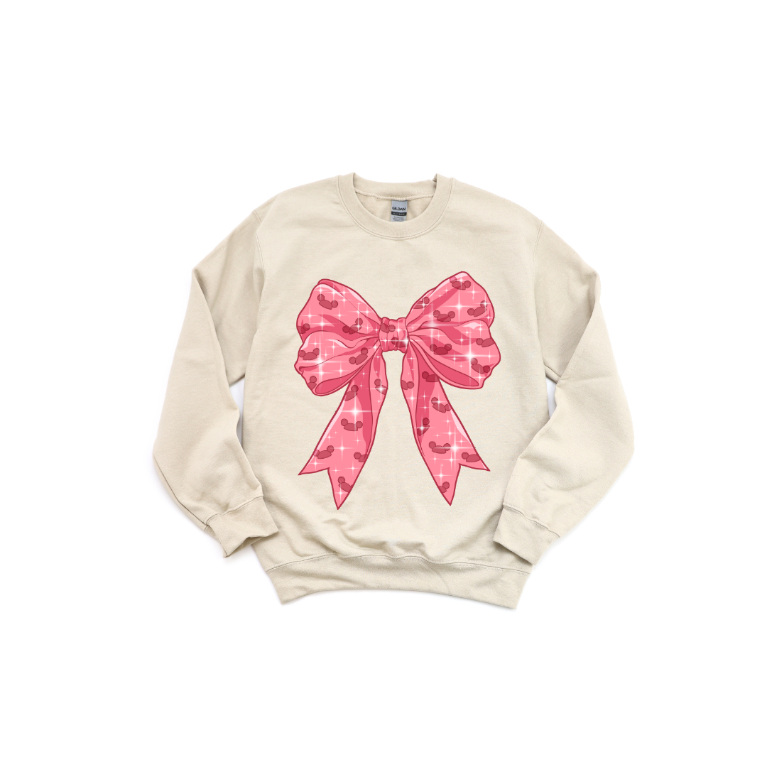 Mickey Bow Crewneck