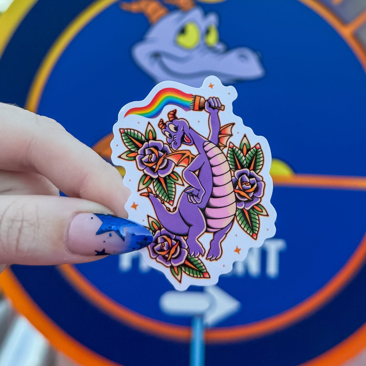 Figgy Tattoo Vinyl Sticker