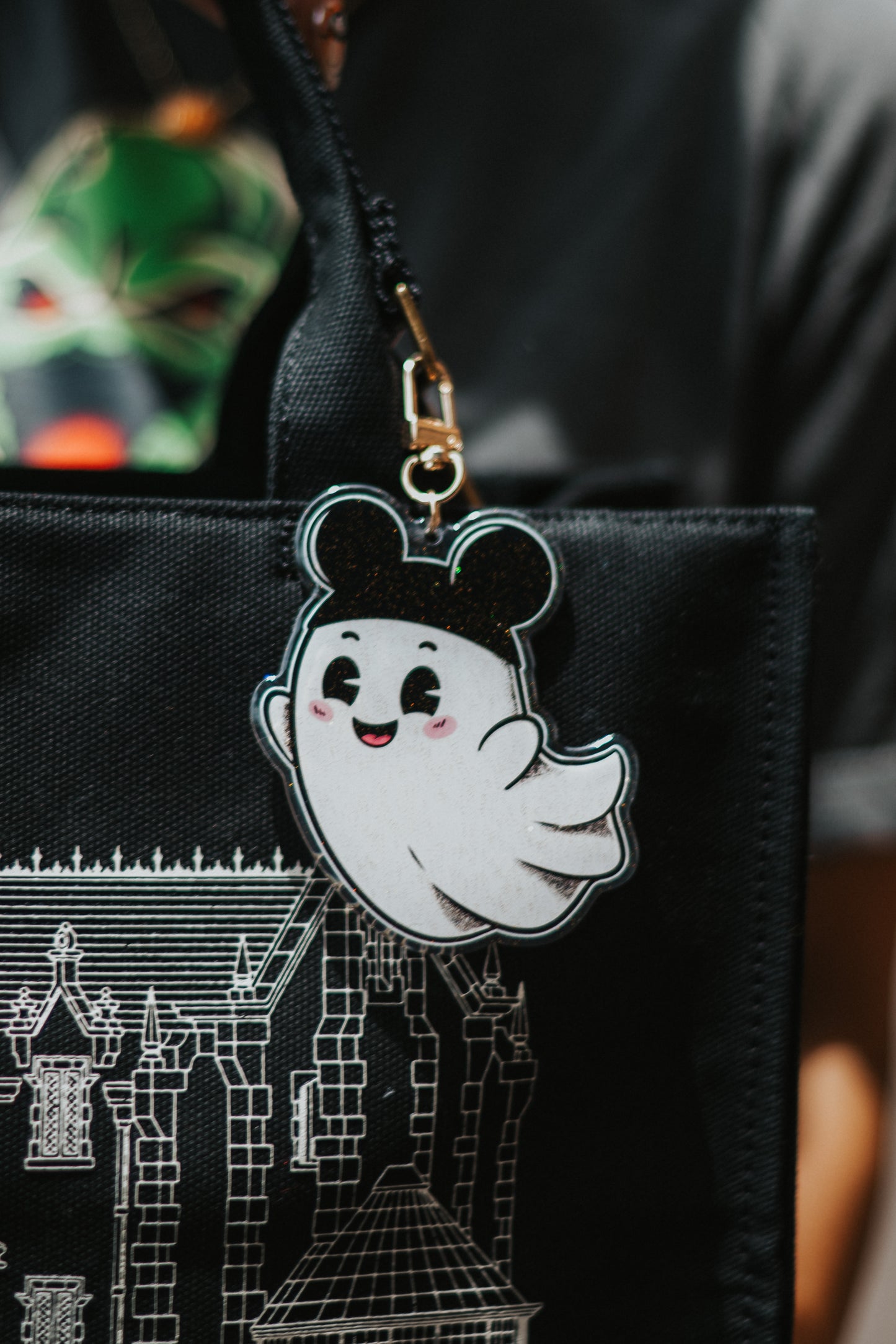 Mousekteer Ghost Bag Charm