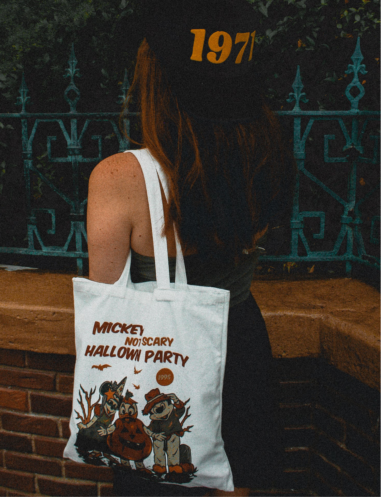 Mickey's Not So Scary Halloween Party Vintage Tote