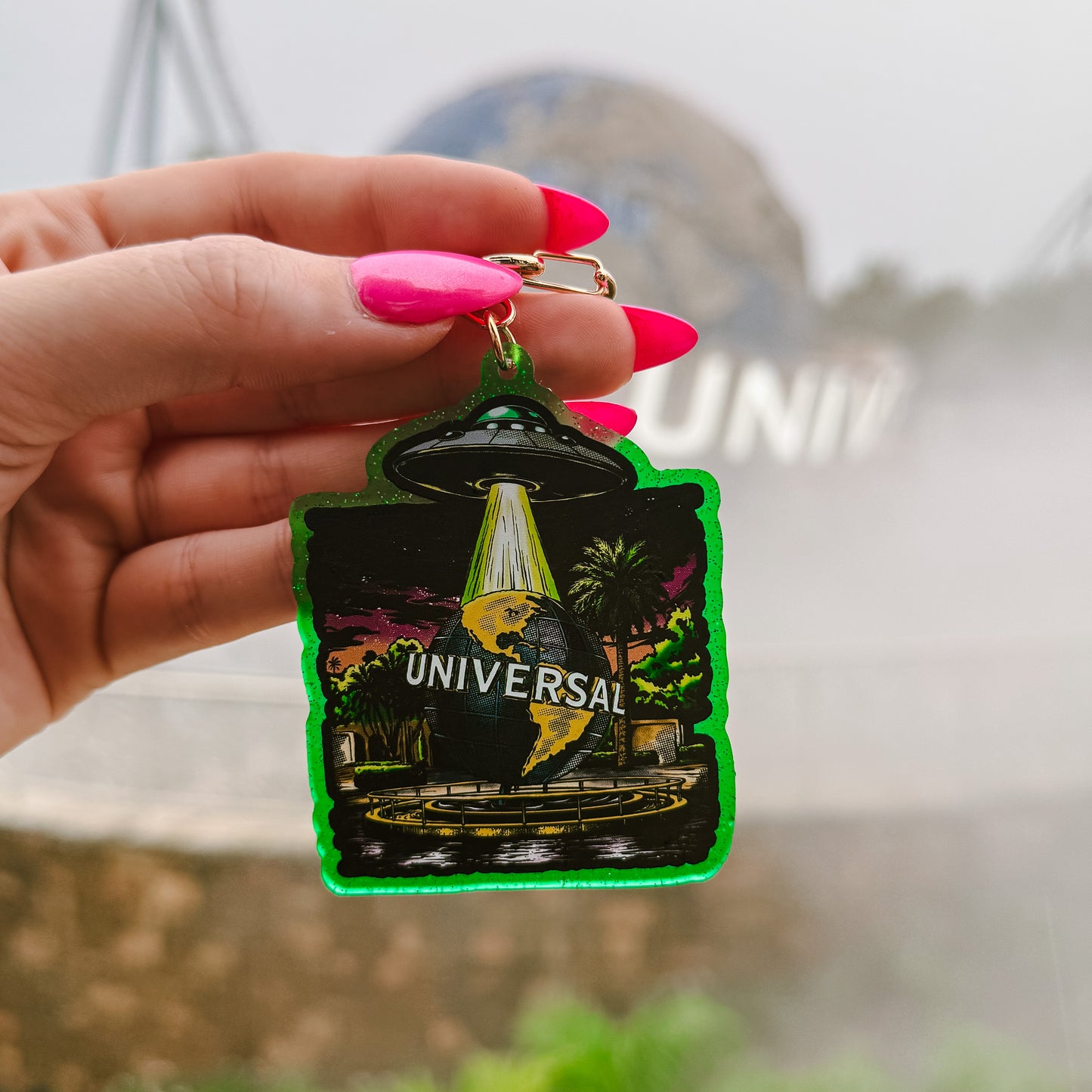 UFO Bag Charm