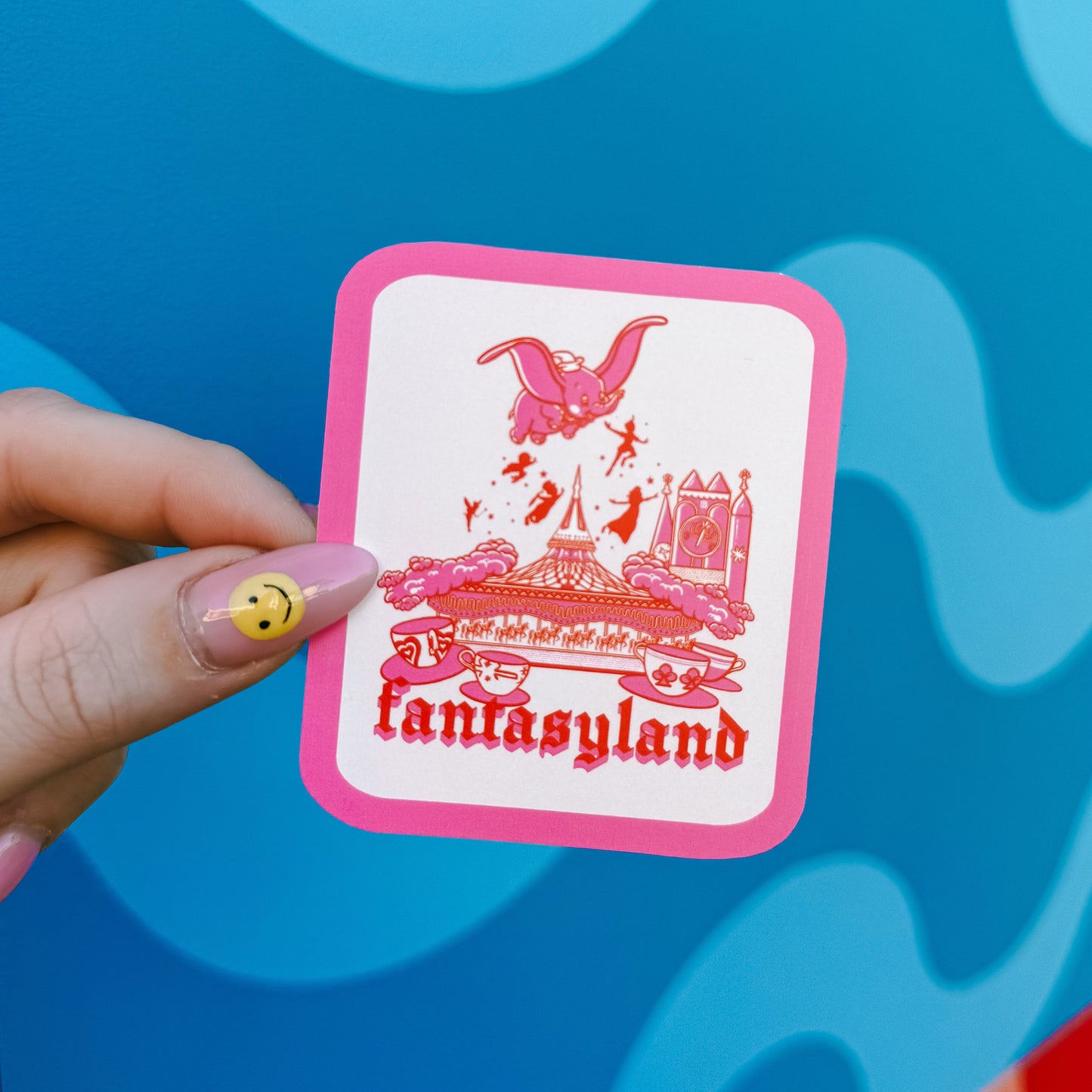 Fantasyland Matte Vinyl Sticker