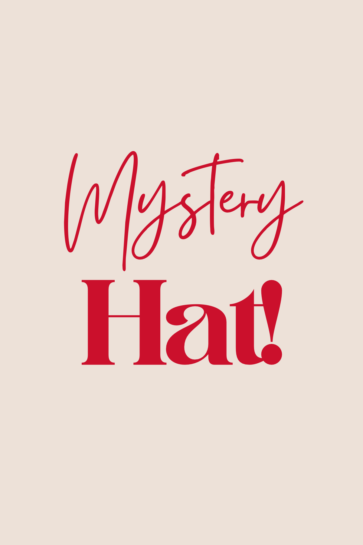 MYSTERY DISNEY TRUCKER HAT!