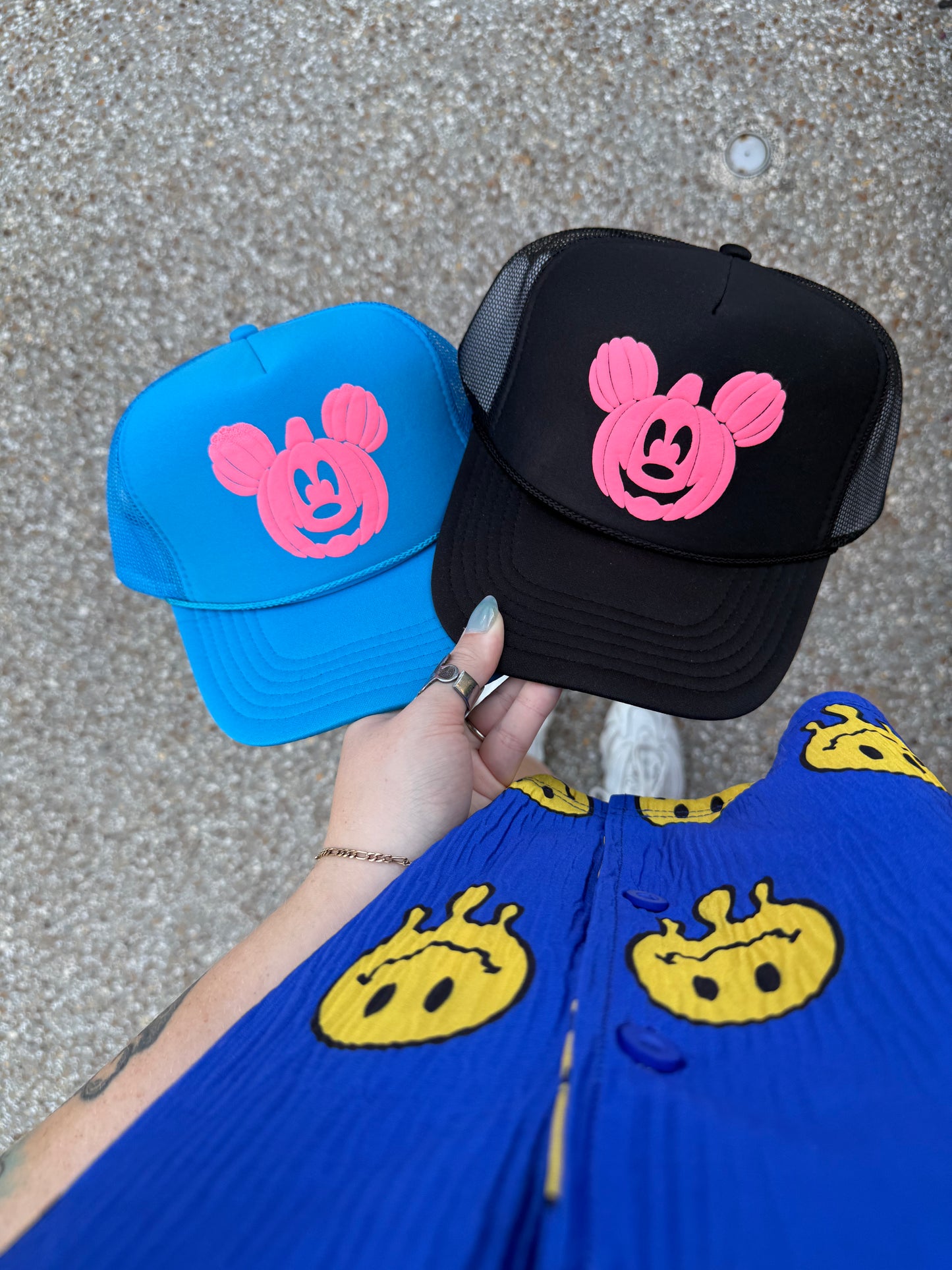 Pumpkin Trucker Hat