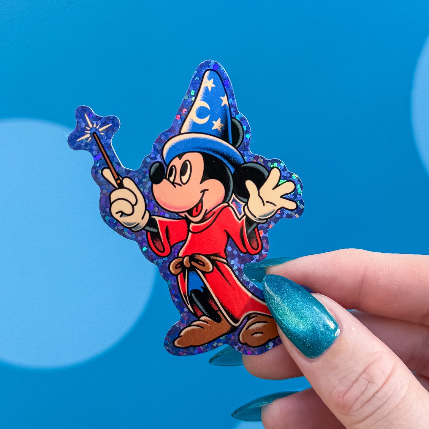 Sorcerer Glitter Sticker