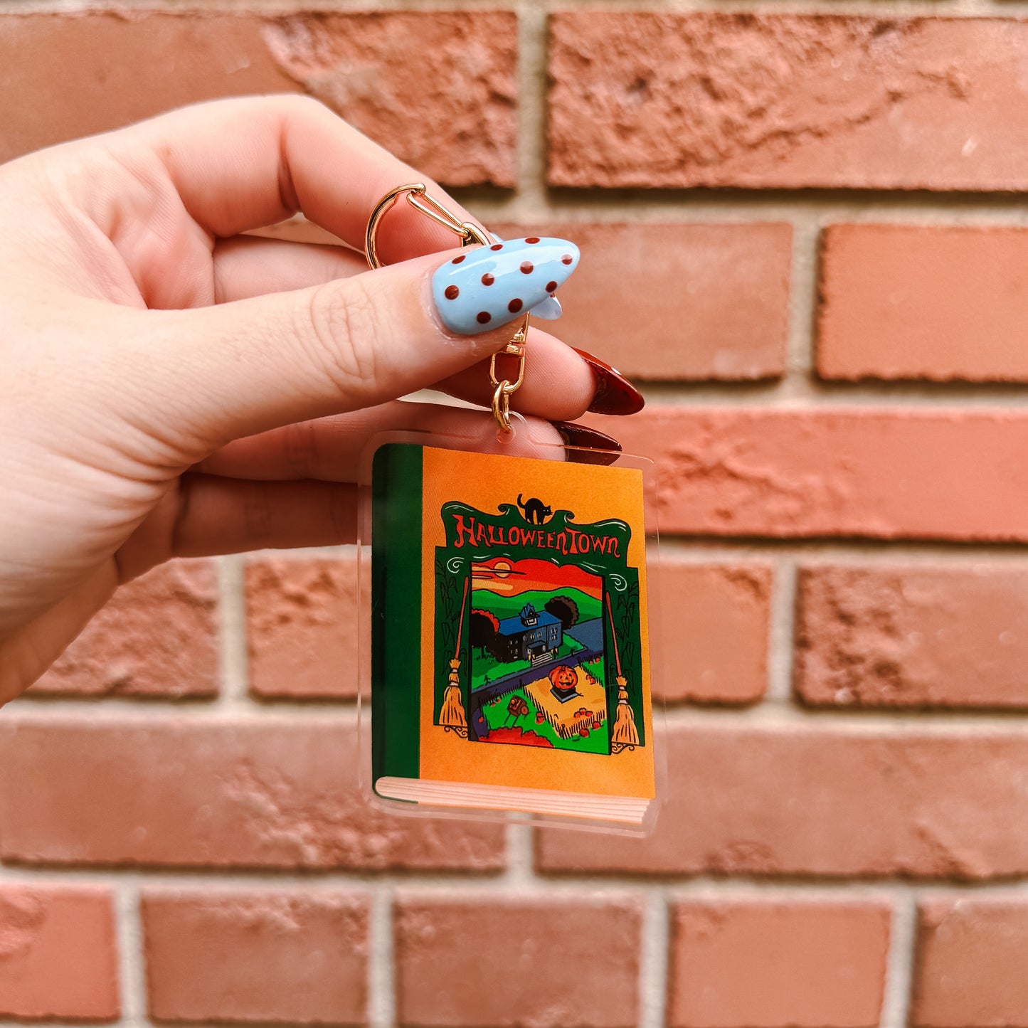 Halloweentown Book Bag Charm