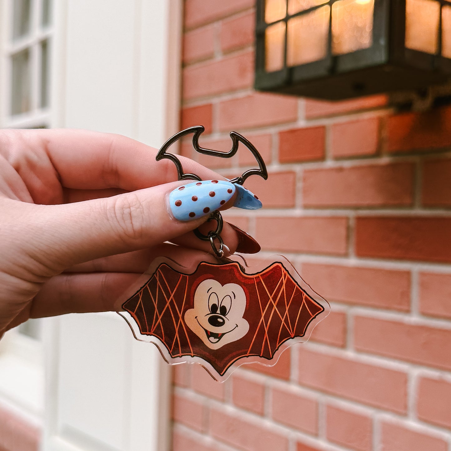 Bat Cookie Bag Charm