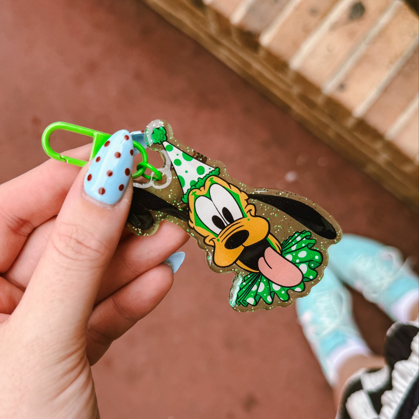 Pluto Clown Bag Charm