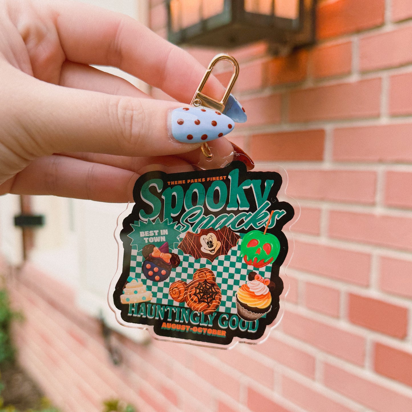 Spooky Snacks Bag Charm