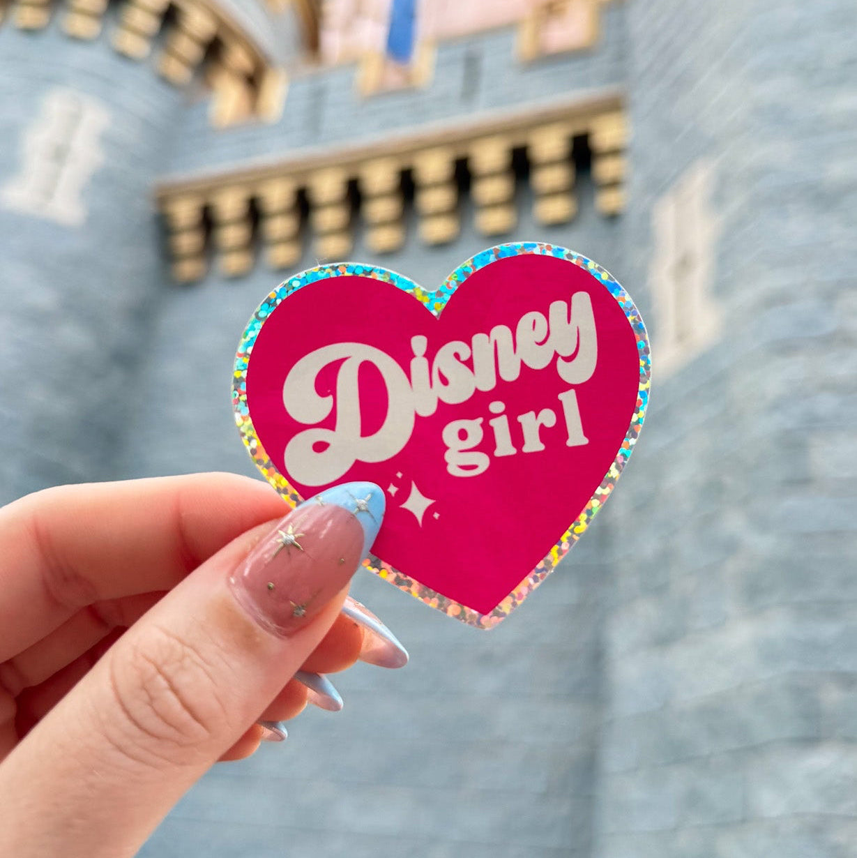 DG Glitter Sticker