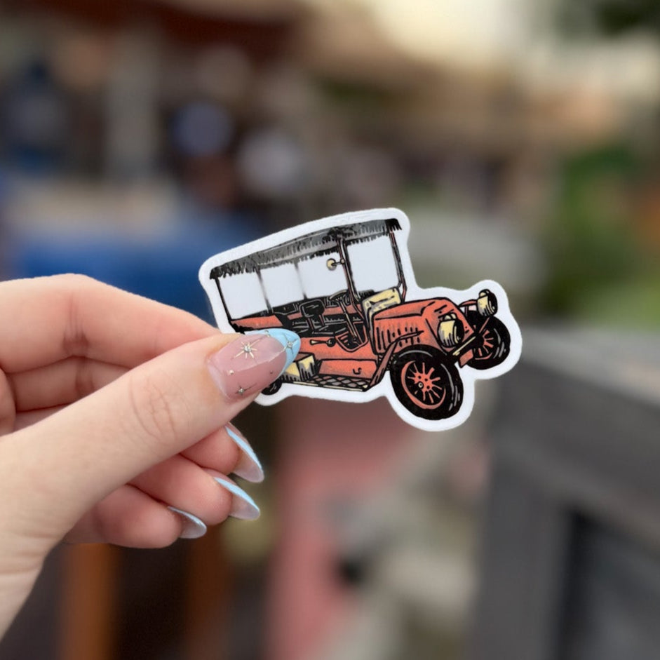 Main Street Vehicle Sticker