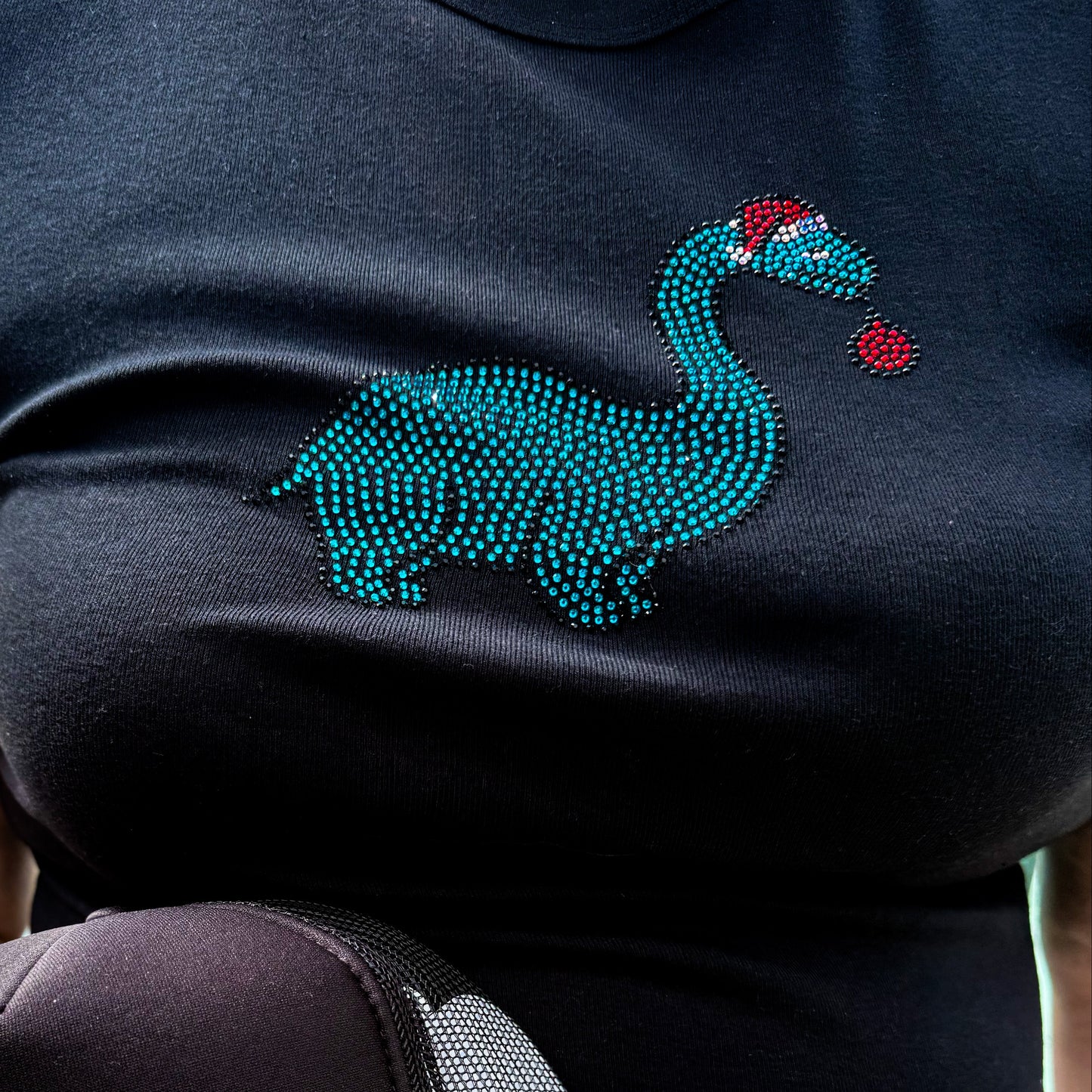 Crystal Gertie Baby Tee