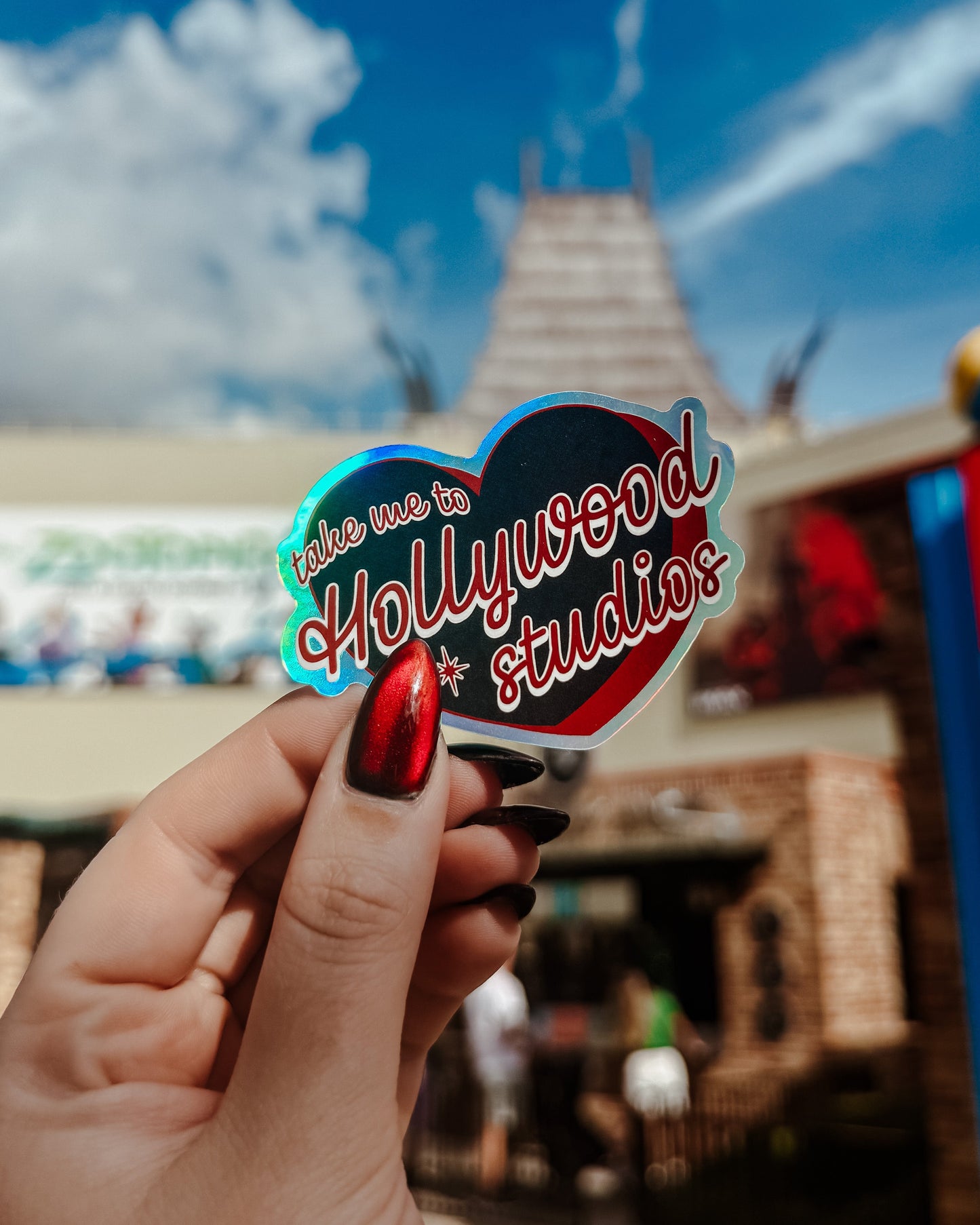 Take Me To Hollywood Studios Sticker