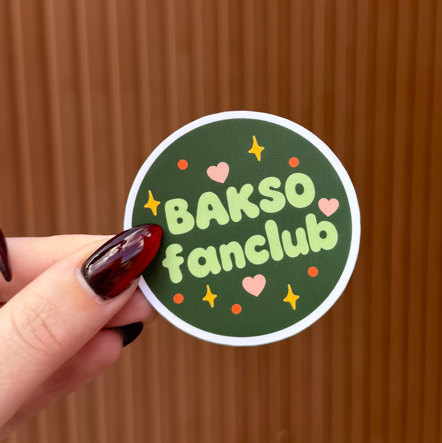 Bakso Fanclub Sticker