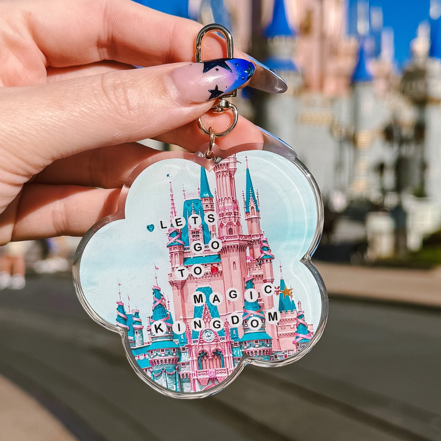 Let's Go To MK Bag Charm