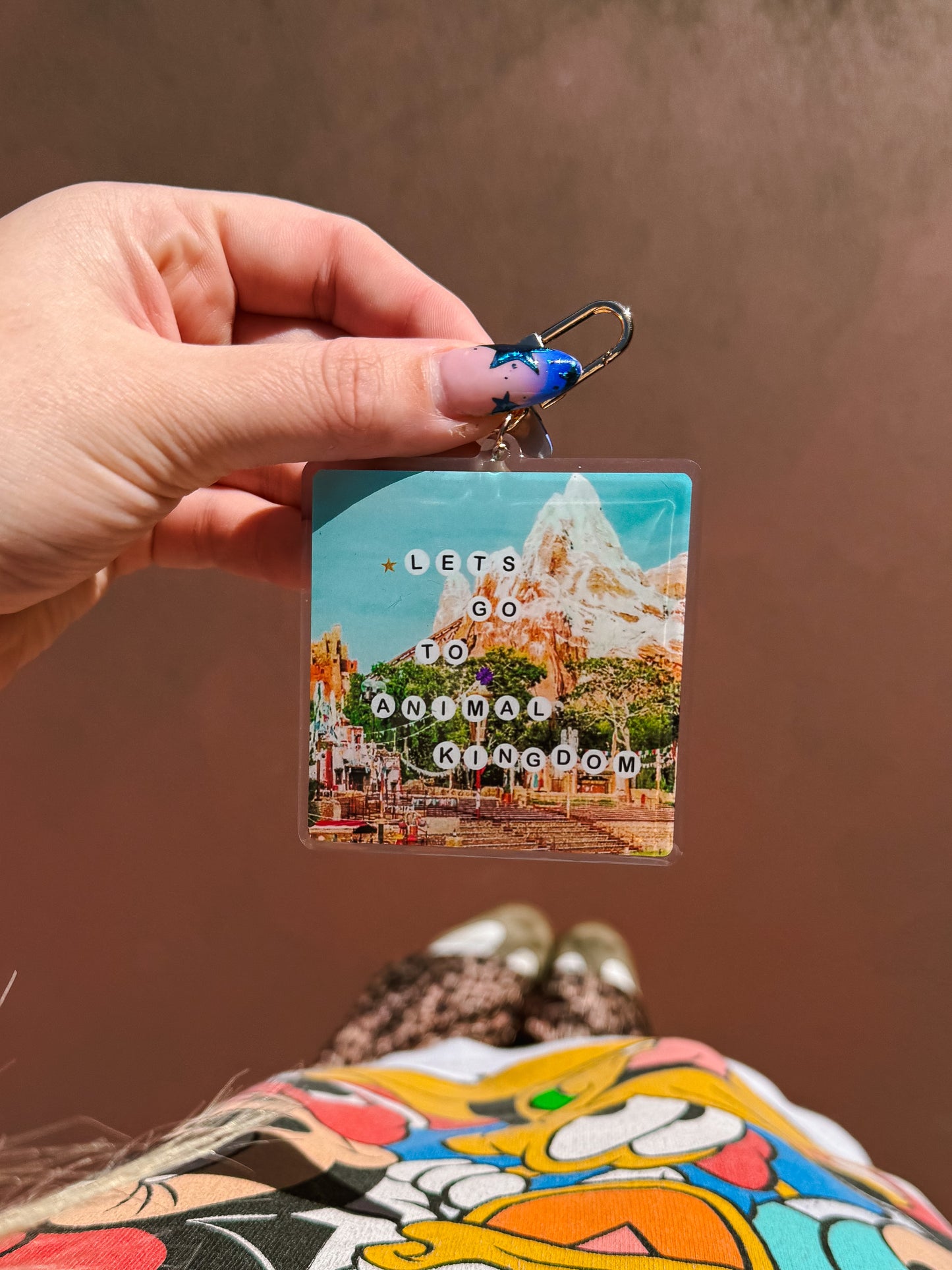 Let's Go To AK Bag Charm