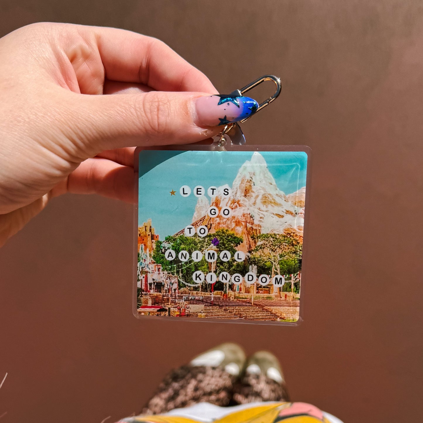 Let's Go To AK Bag Charm