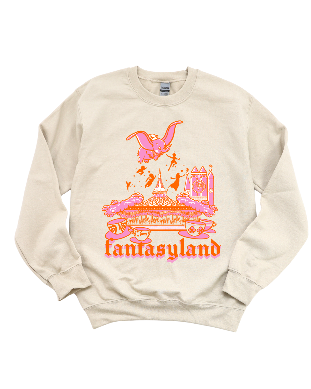 Orange + Pink Fantasyland Crew