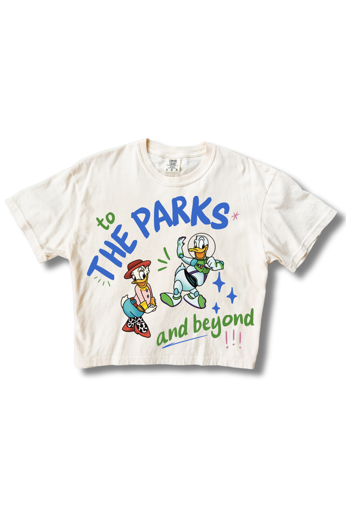 To The Parks and Beyond Crop Tee