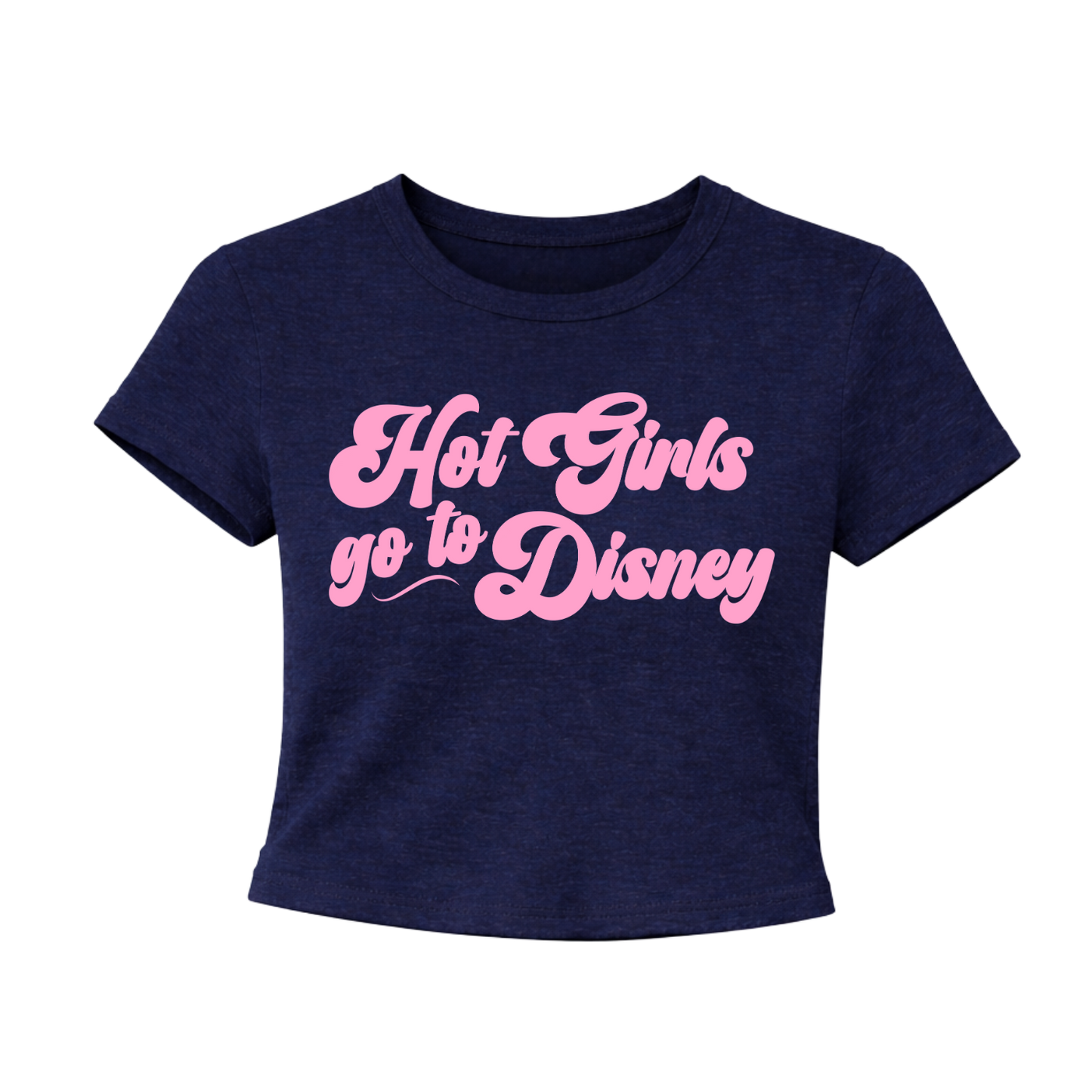 Hot Girls Go Micro Ribbed Baby Tee