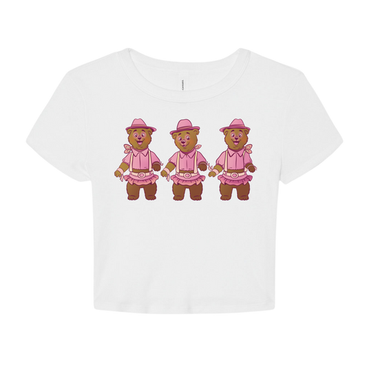 Sun Bonnet Trio Baby Tee
