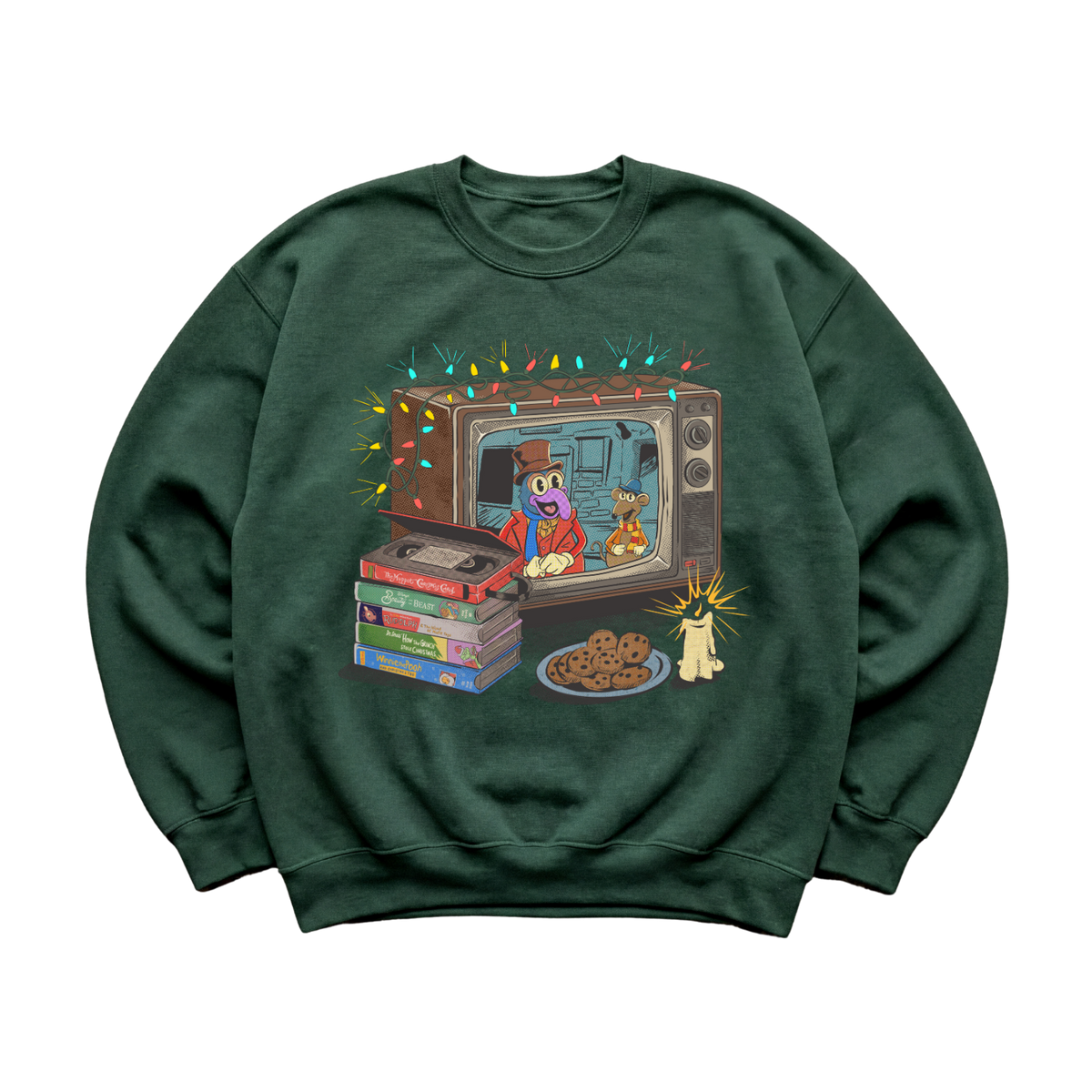 Retro Christmas Movies Sweatshirt