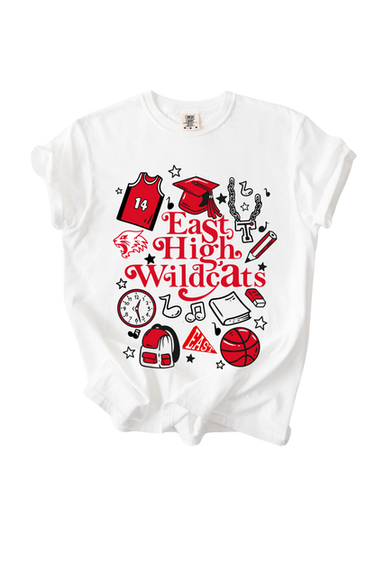 East High Wildcats Tee