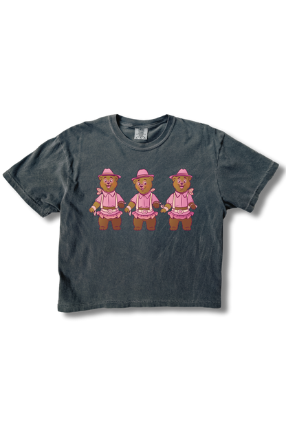 Sun Bonnet Trio Crop